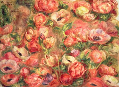 Anemonenbeet, 1901 von Pierre Auguste Renoir